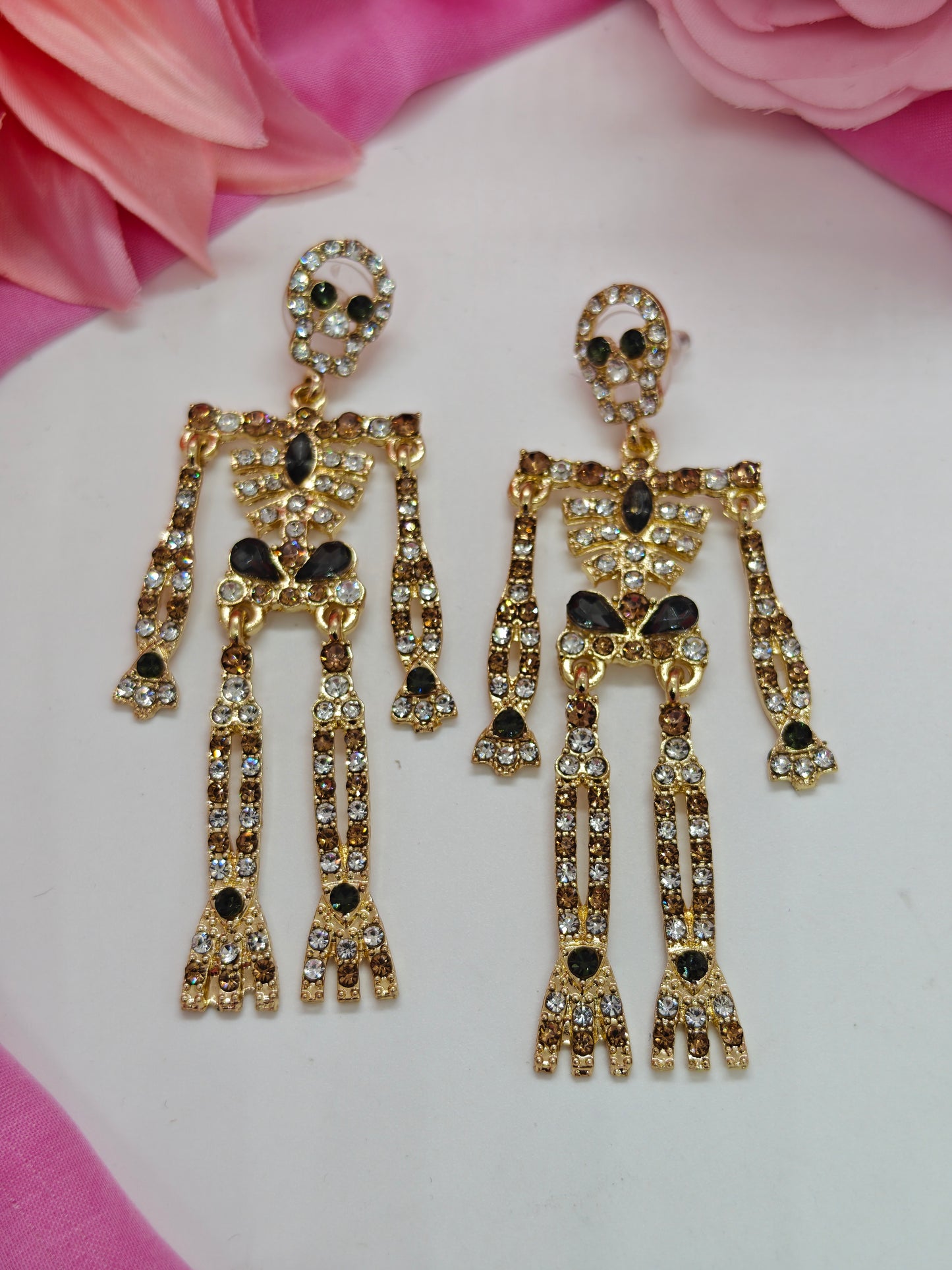 Quirky Skeleton Earrings- #QNE-149