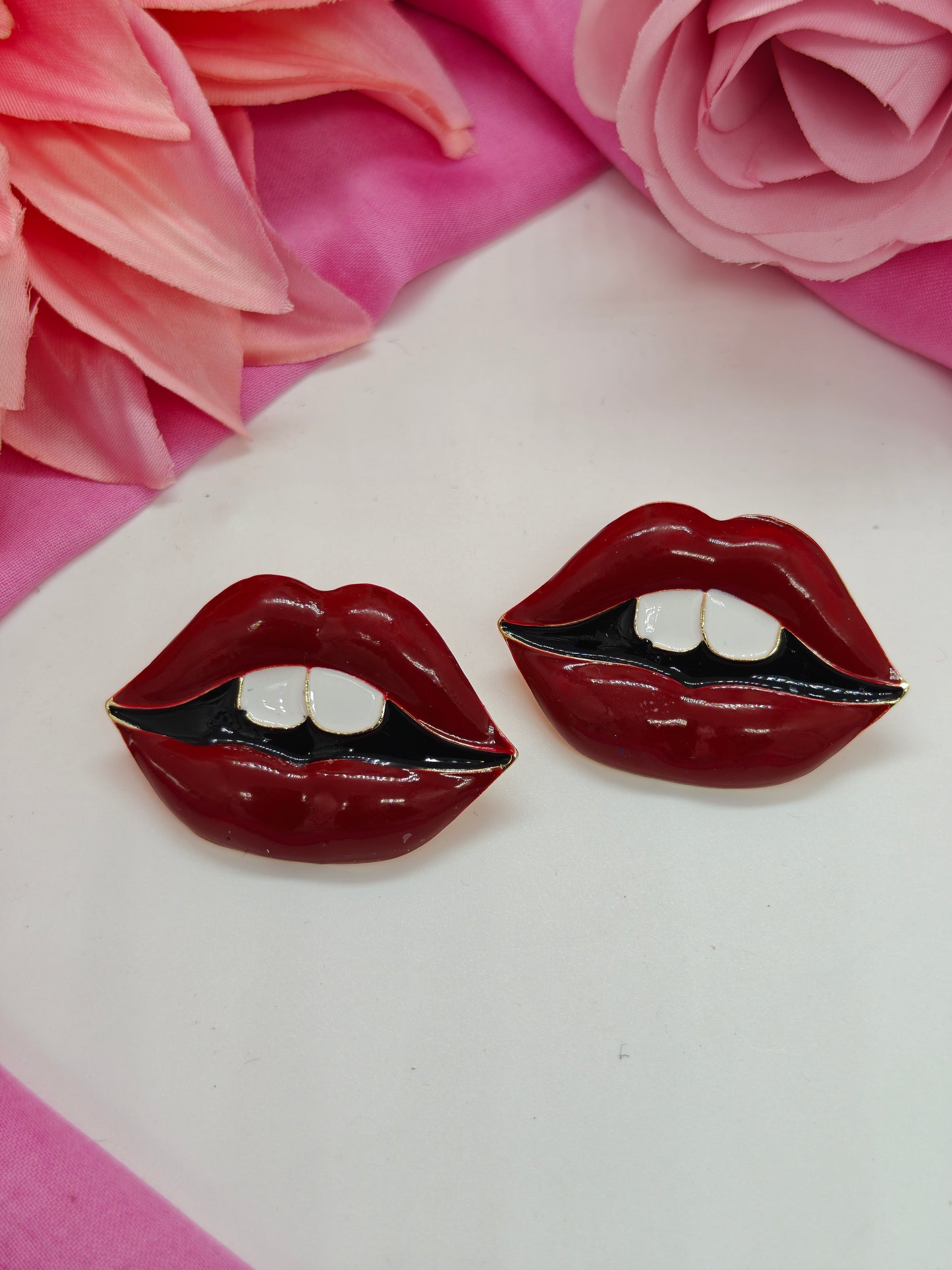 Quirky Lip Earrings- #QNE-153