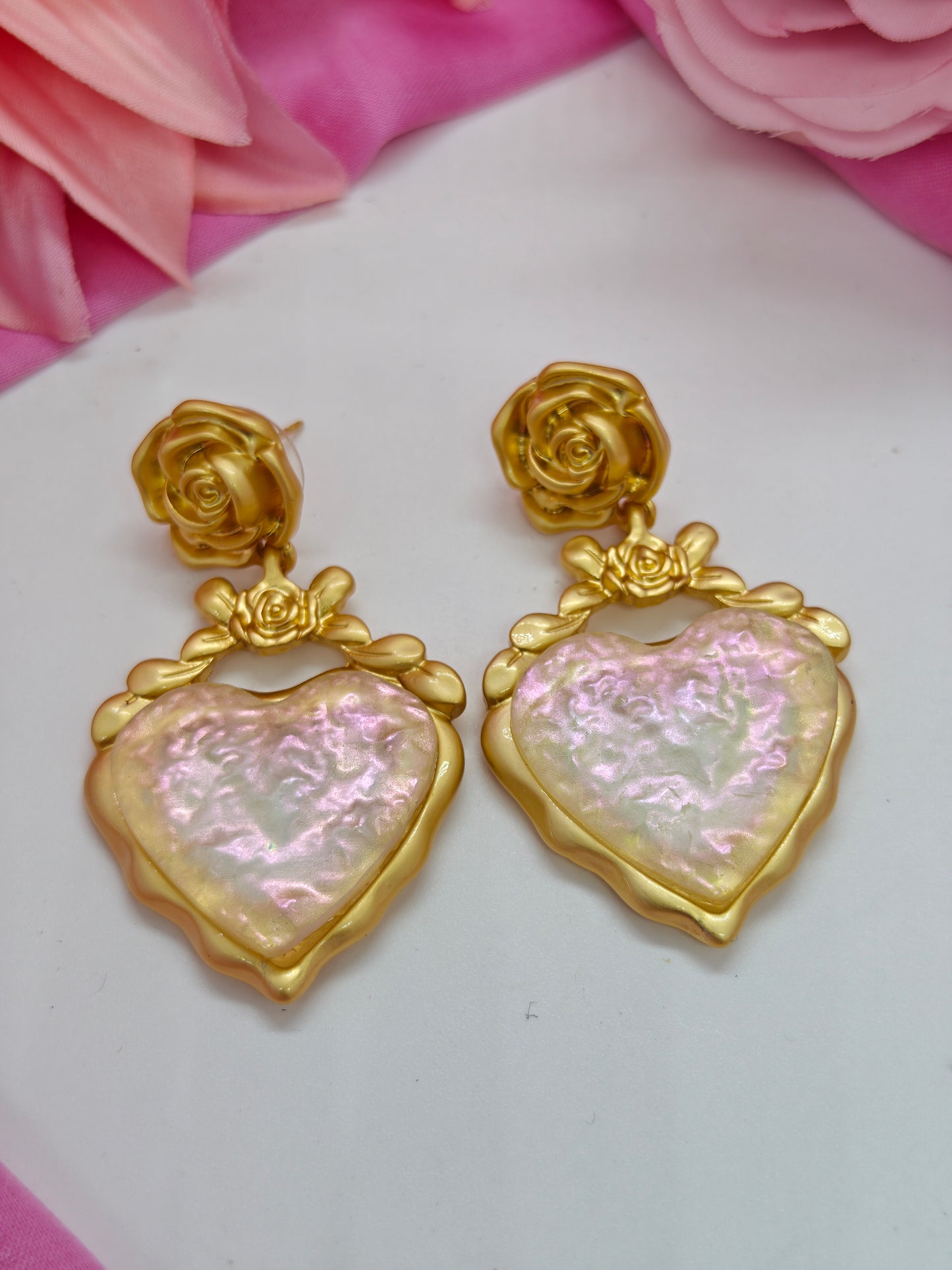 Quirky Love Dove Earrings- #QNE-154