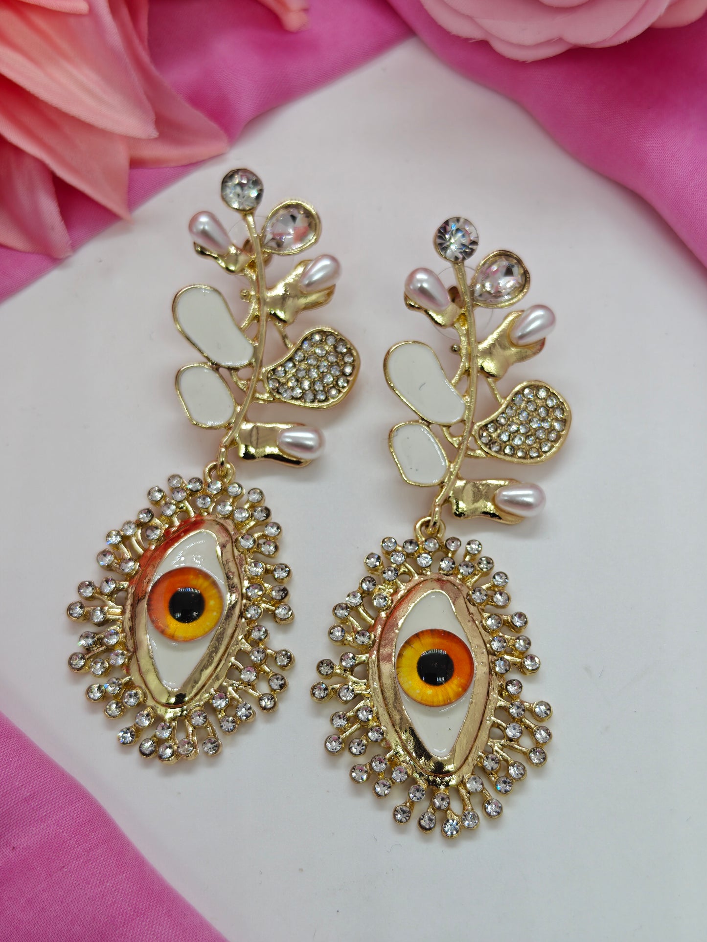 Quirky Evil Eye Earrings- #QNE-158