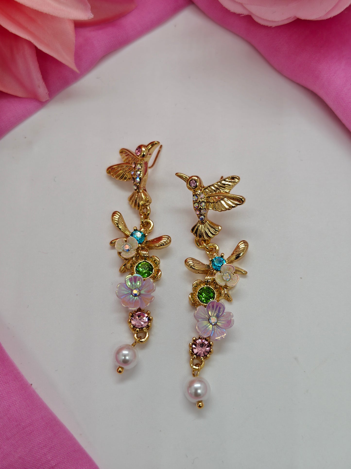 Quirky King Fisher Earrings- #QNE-165