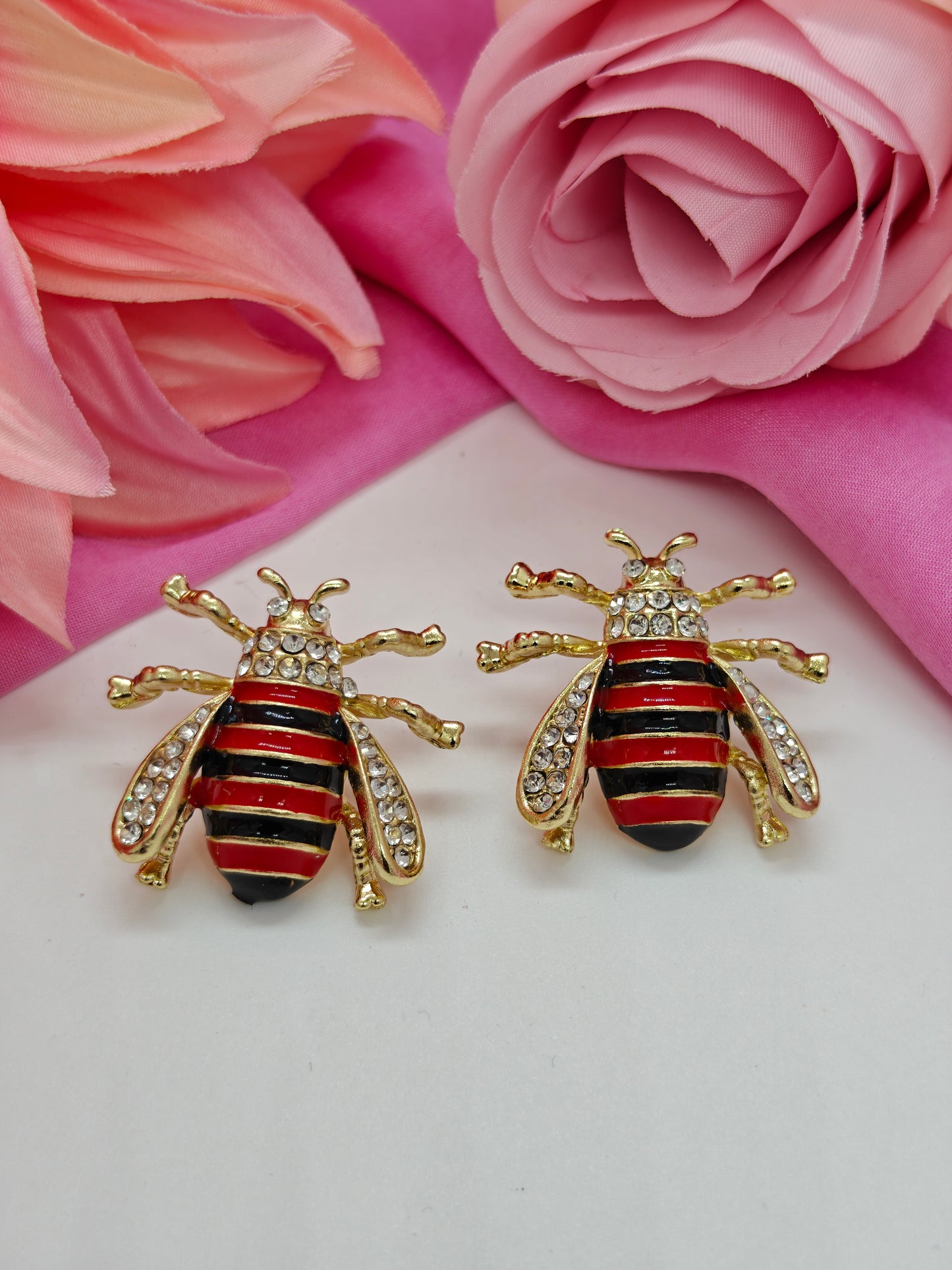 Quirky Earrings Lady Bug - #QNE-169