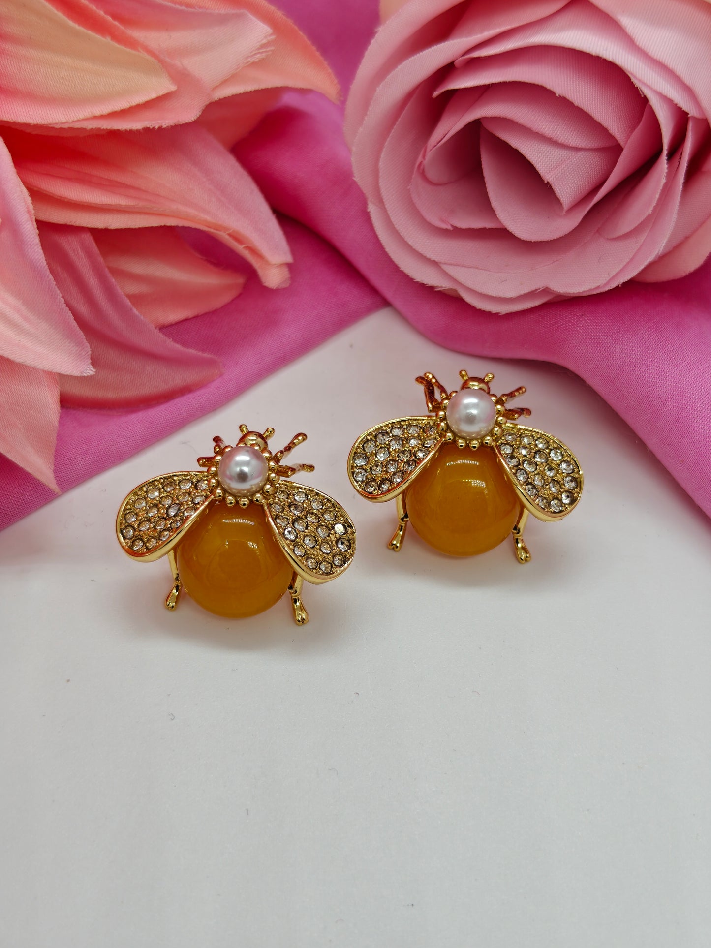 Quirky Earrings - Lady Bug - #QNE-170