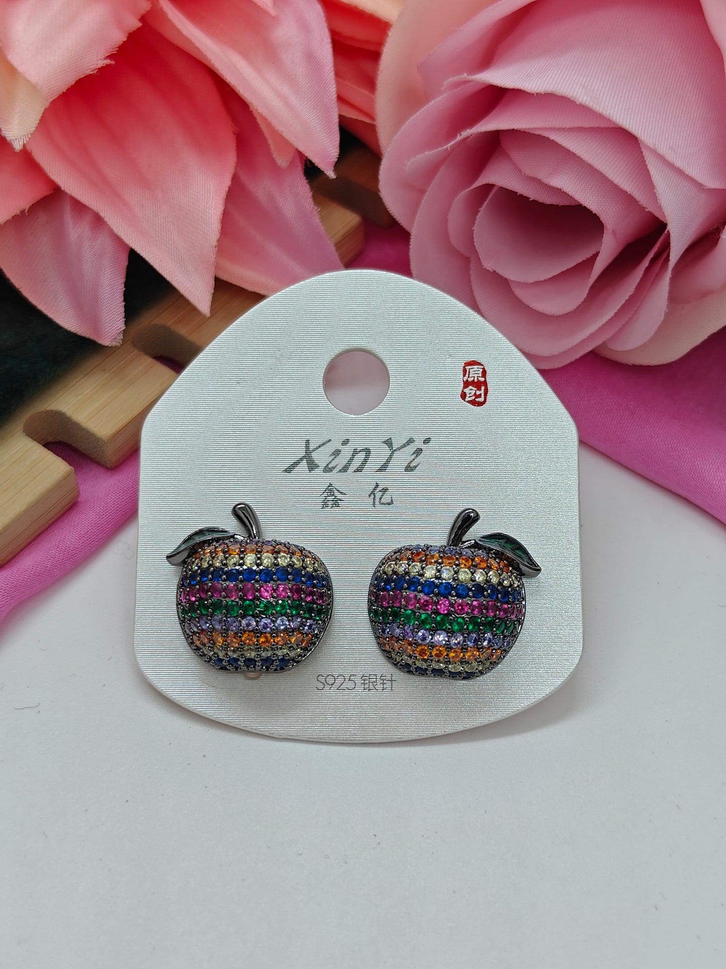 Quirky Earrings - Adam's Apple - #QNE-241