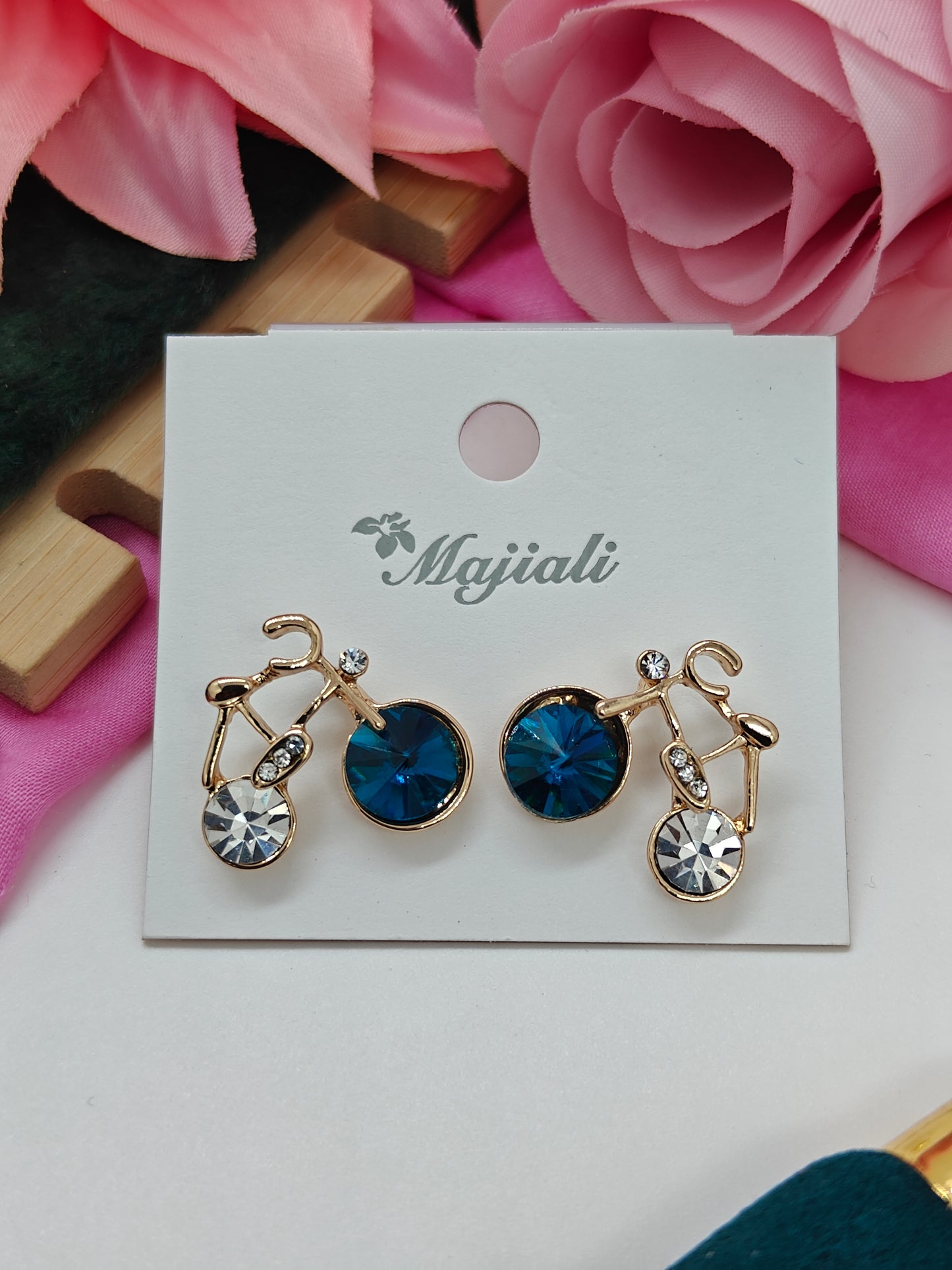 Quirky Earrings - Cycle - #QNE-247