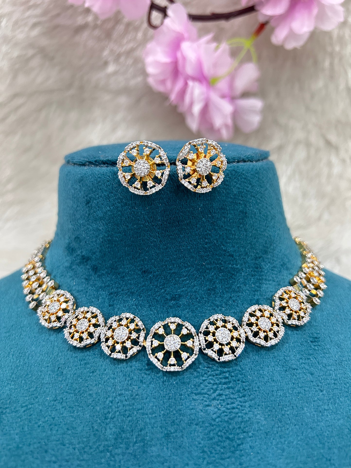AD Choker Set #AD003 (Gold)