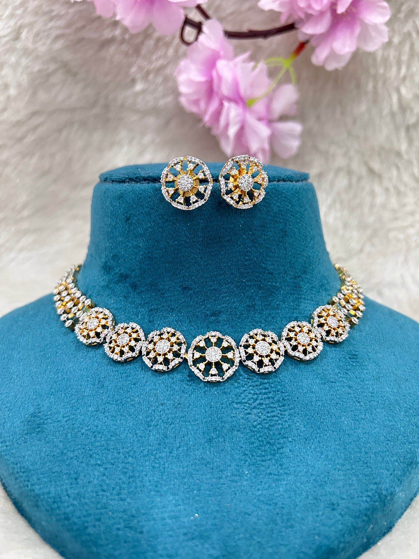 AD Choker Set #AD003 (Gold)