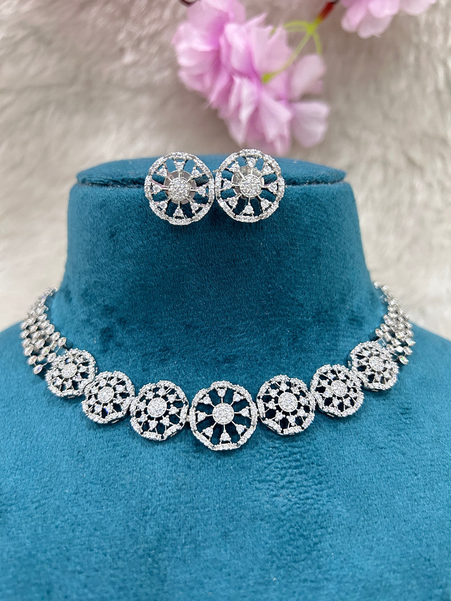 AD Choker Set #AD003 (White)