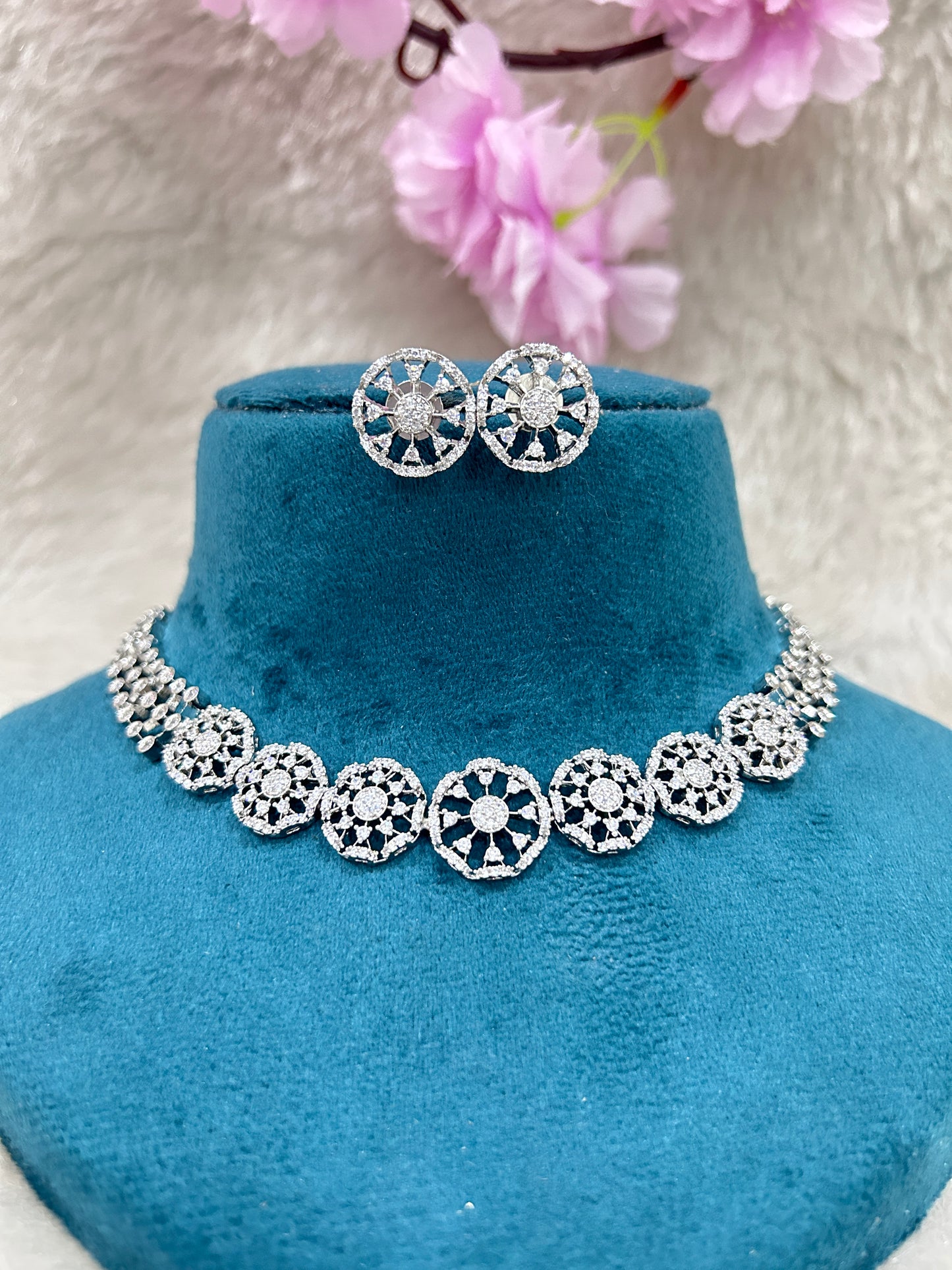 AD Choker Set #AD003 (White)