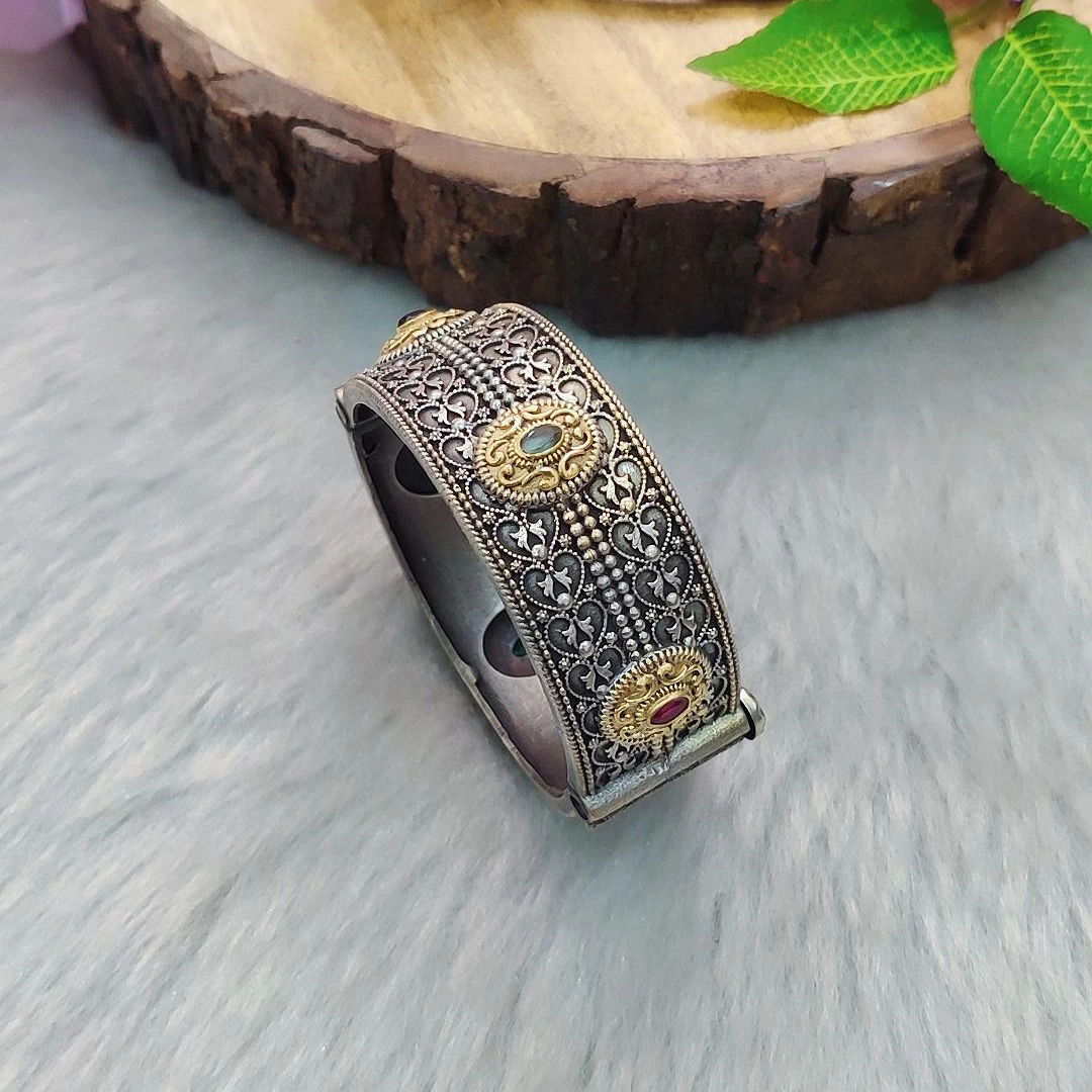 German Silver Kada #B07