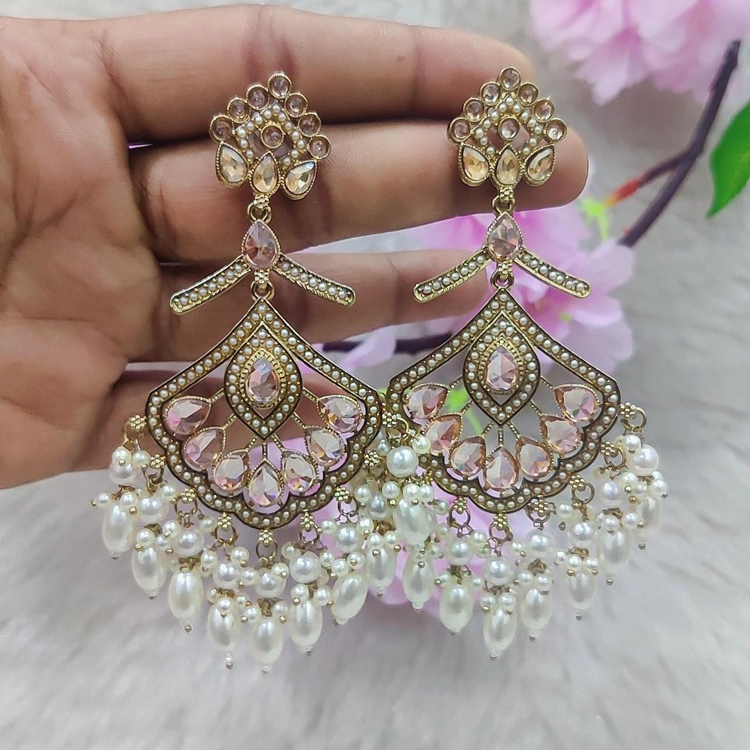 Earrings #E035 (White)