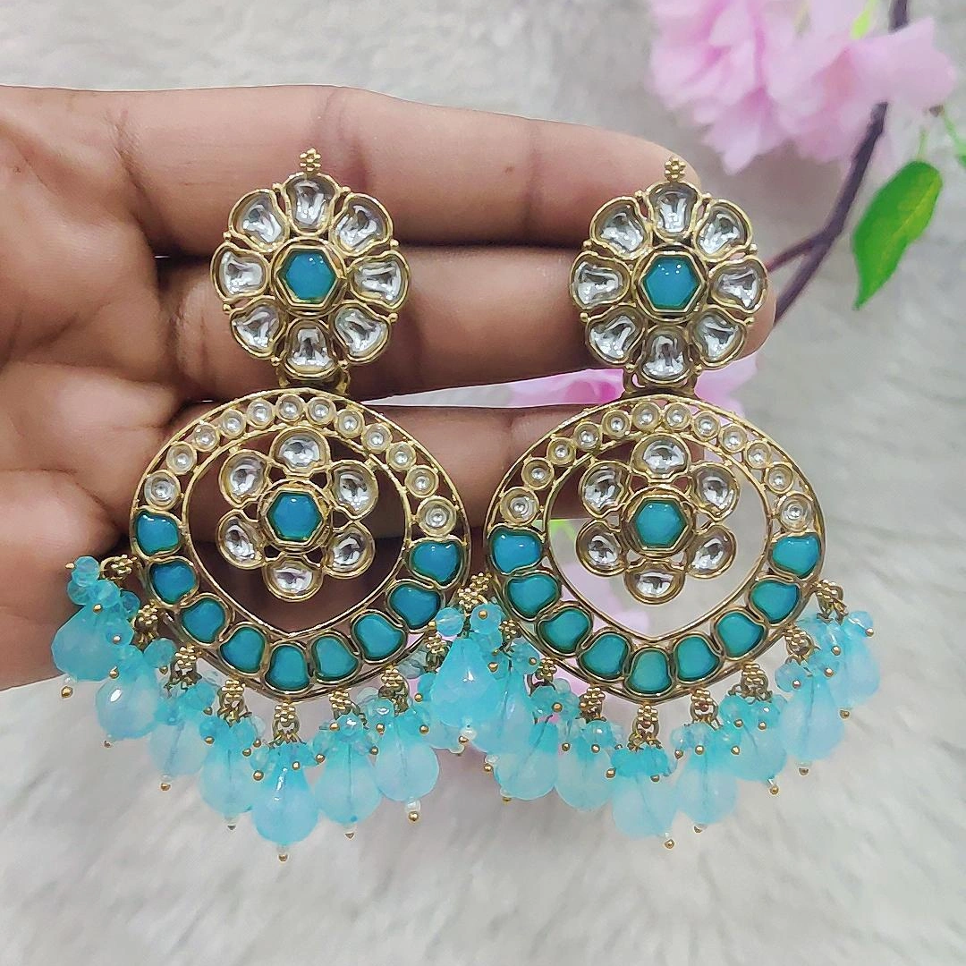 Earrings #E023 (Sky Blue)