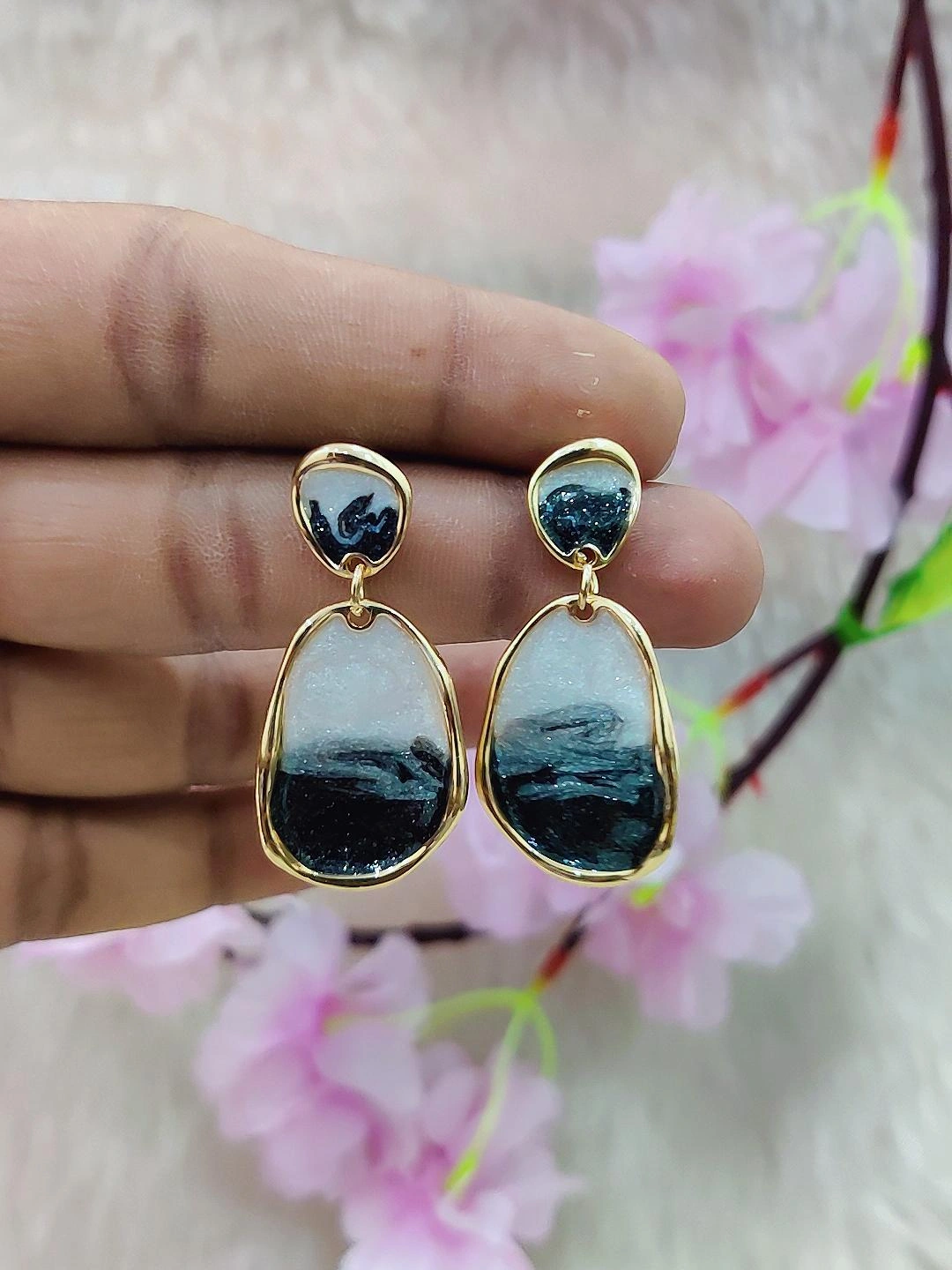 Floral Earrings #FE019-1