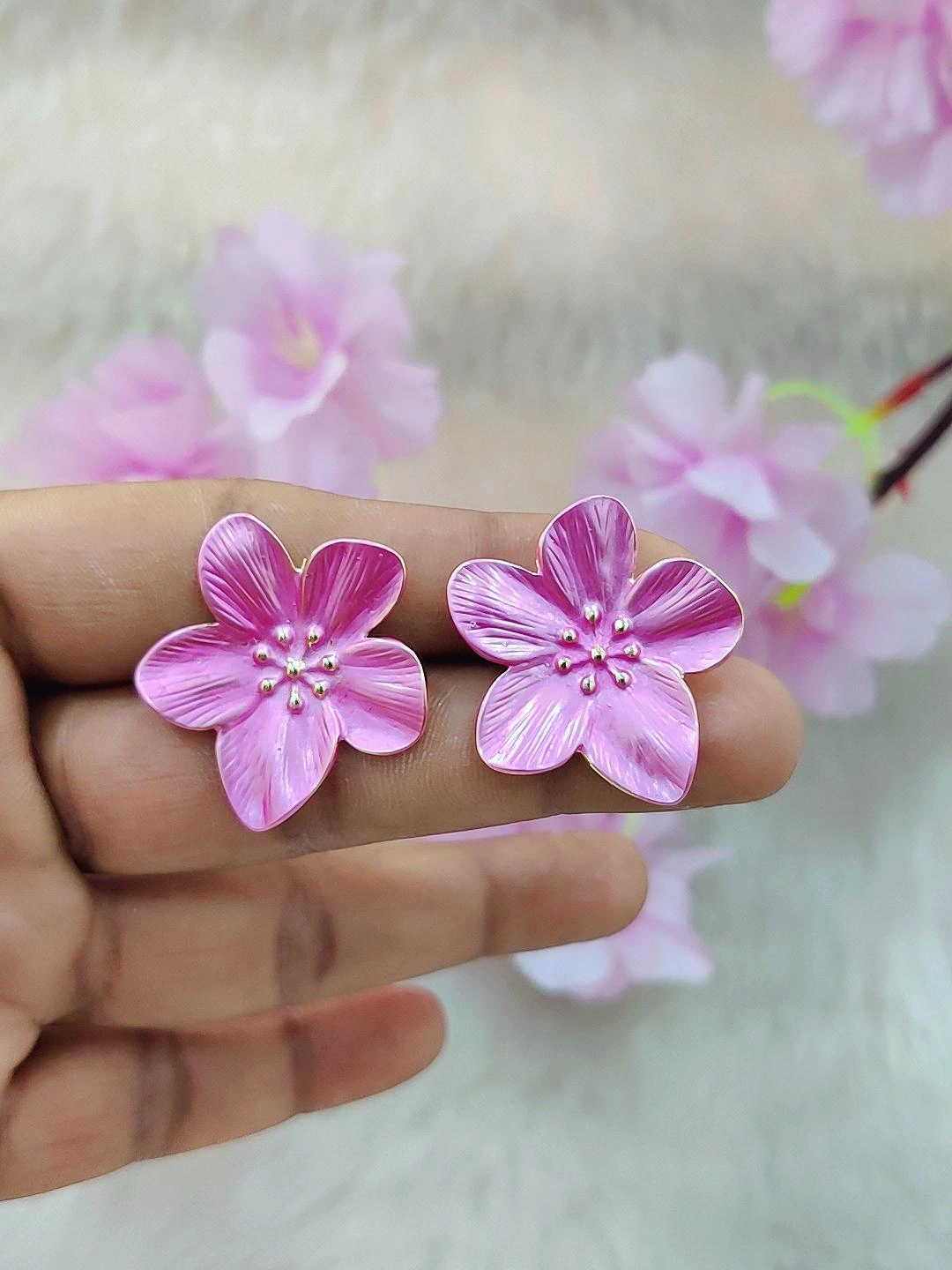 Floral Earrings #FE010-1