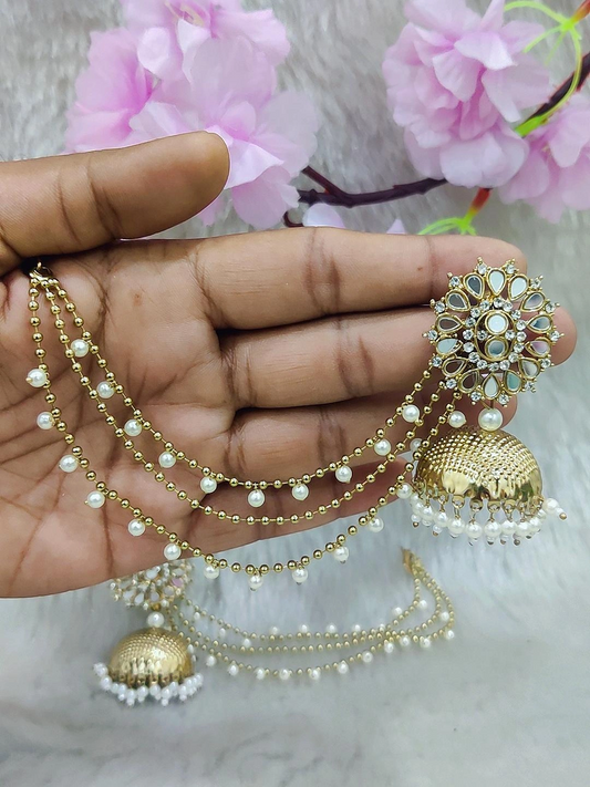 Earrings With Chain #E051