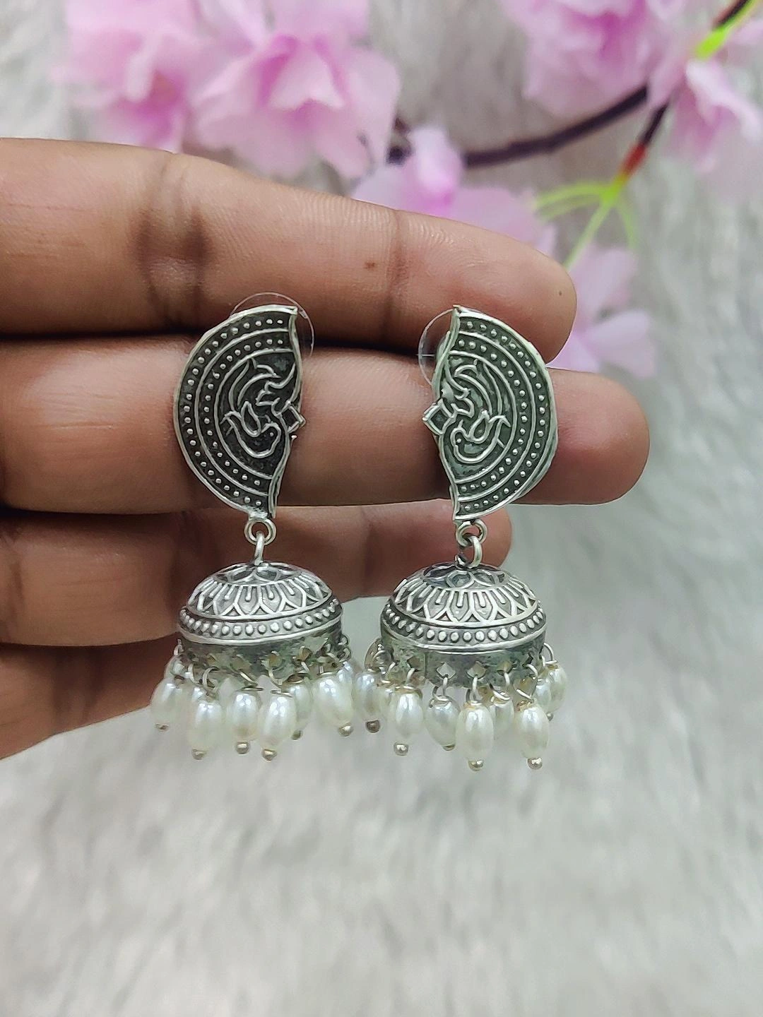 German Silver Earrings #GE083