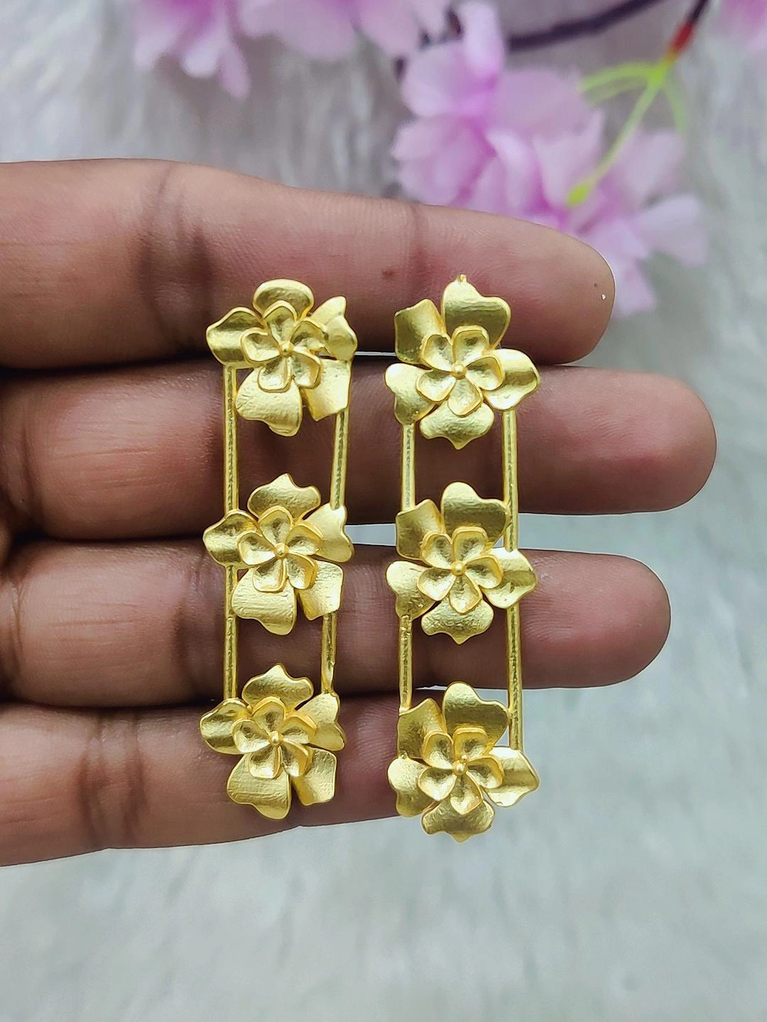 German Silver Earrings #GE084