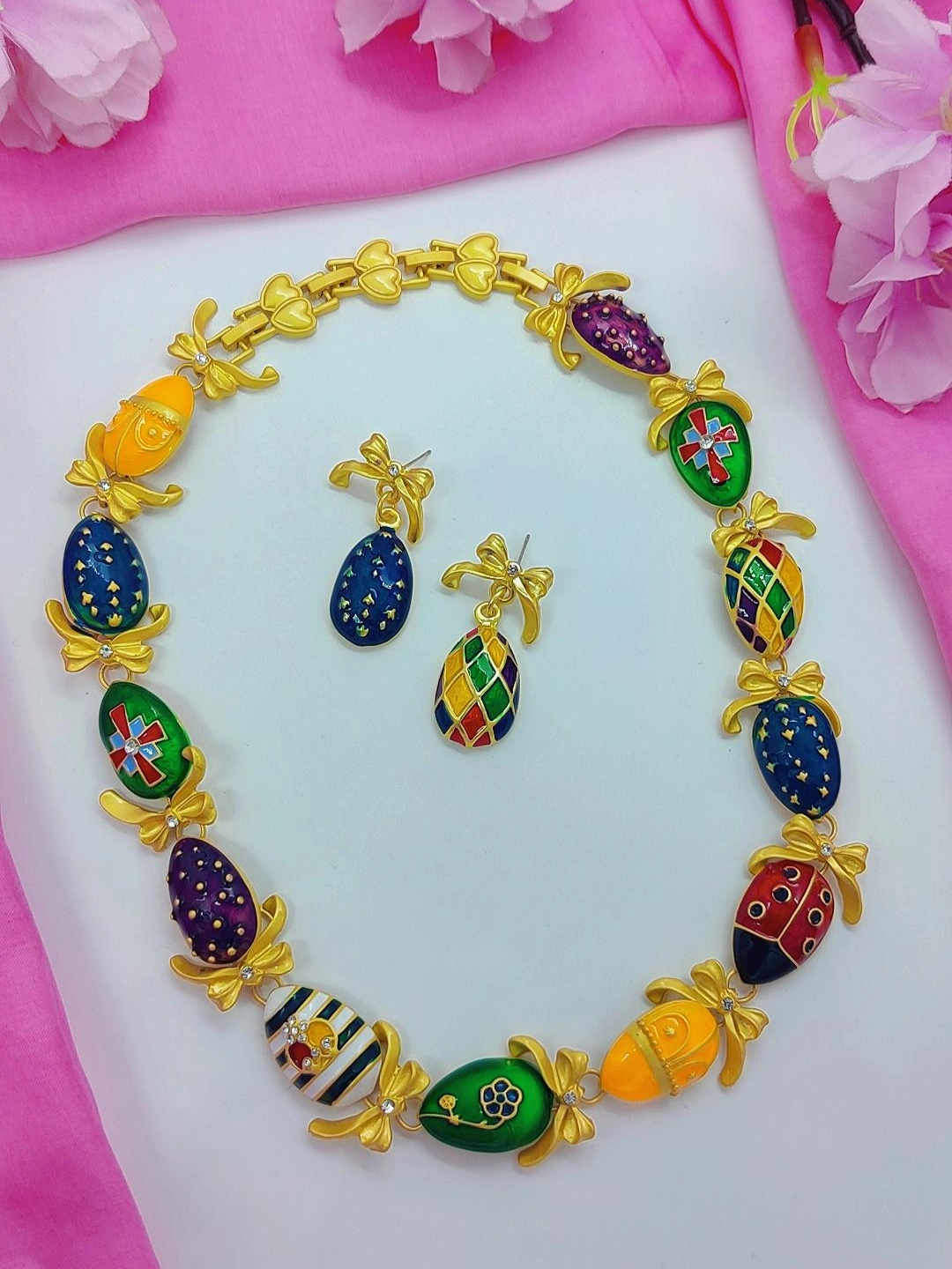 Quirky Necklaces and Earring Combo #QNE001