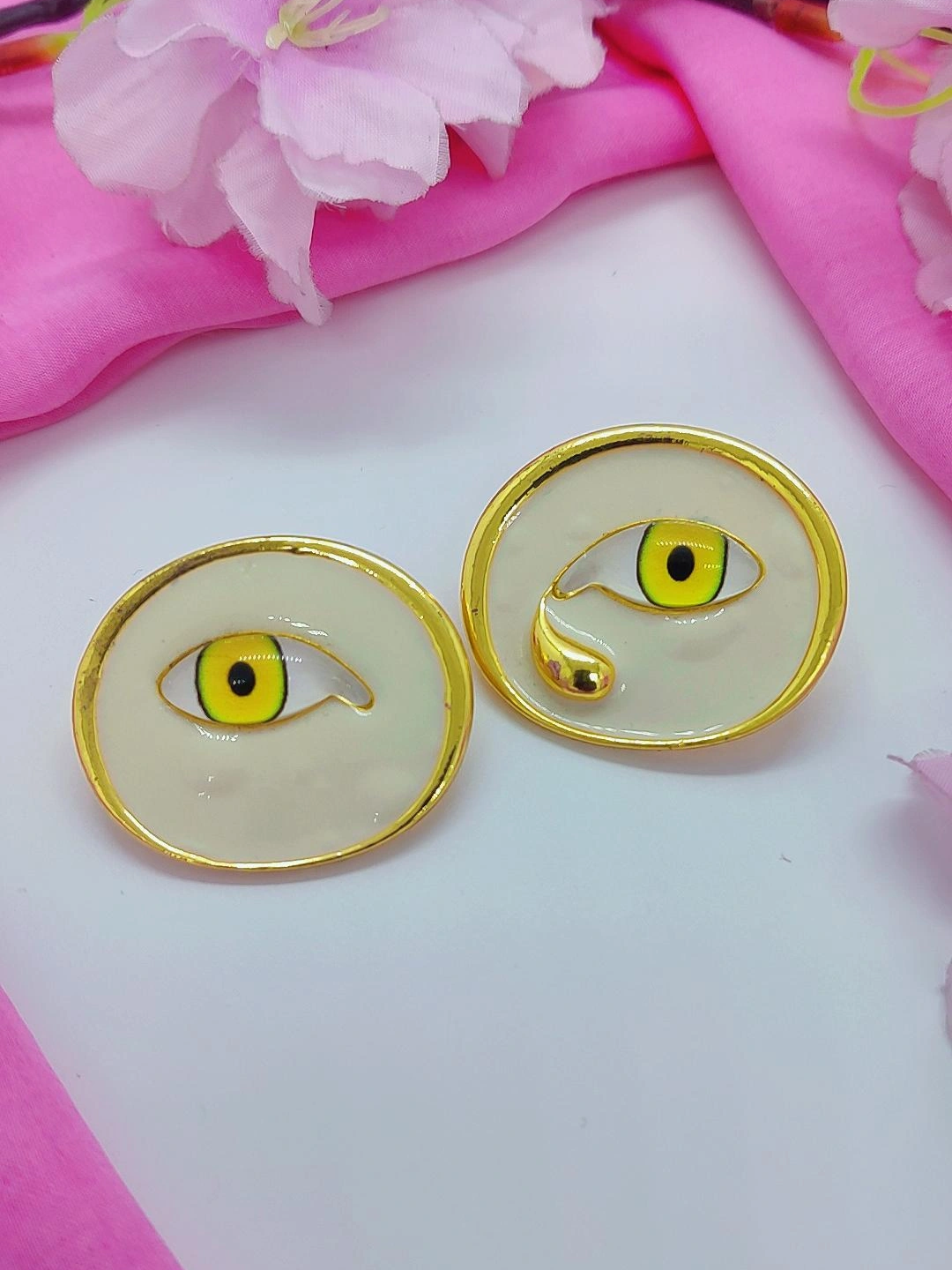 Quirky Earrings - Evil Eye #QNE016