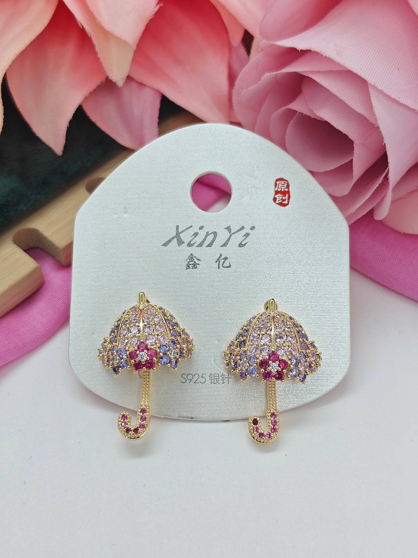 Quirky Earrings - Ear Umbrella - #QNE-192