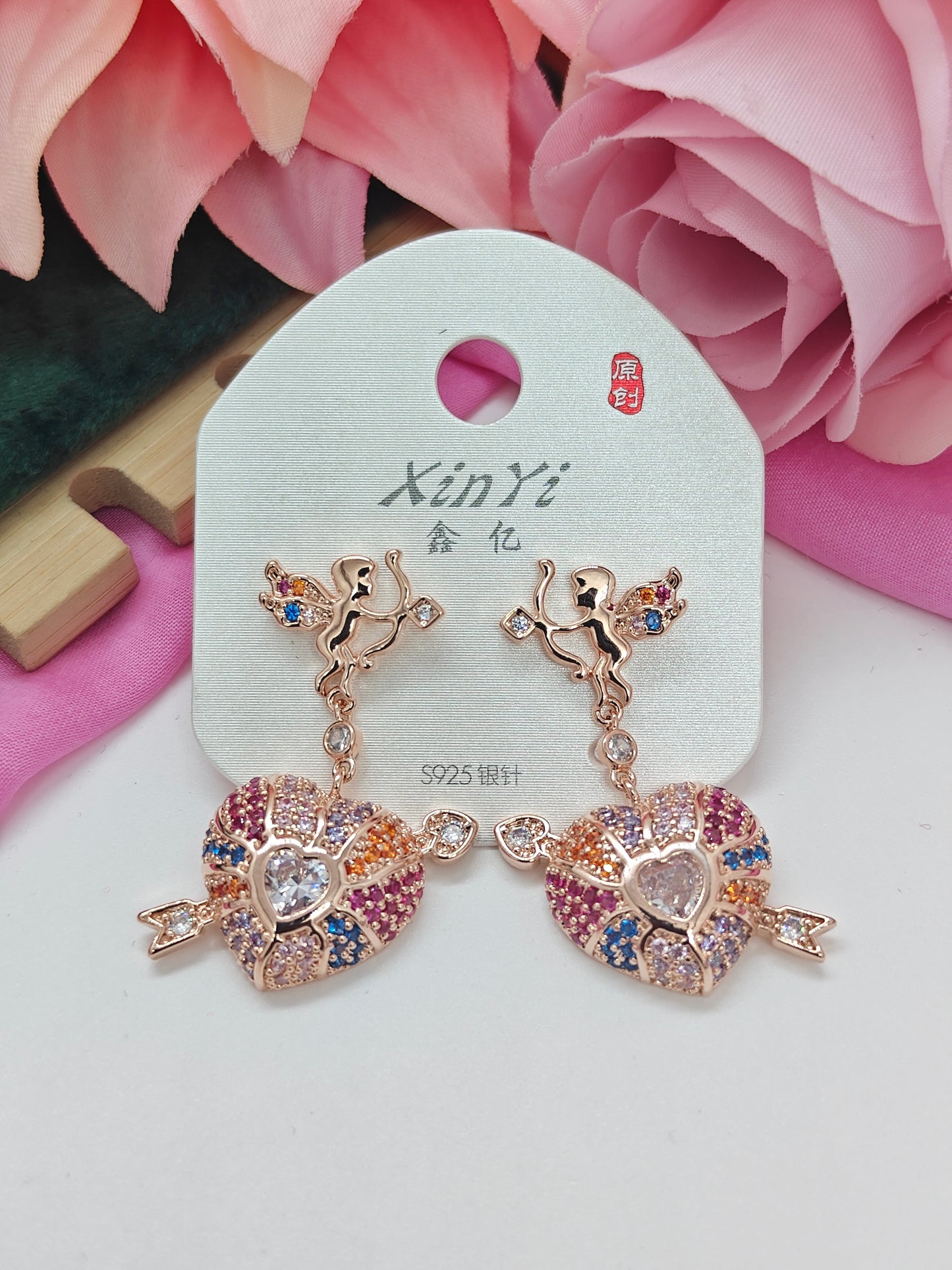 Quirky Earrings - Love Dove - #QNE-194