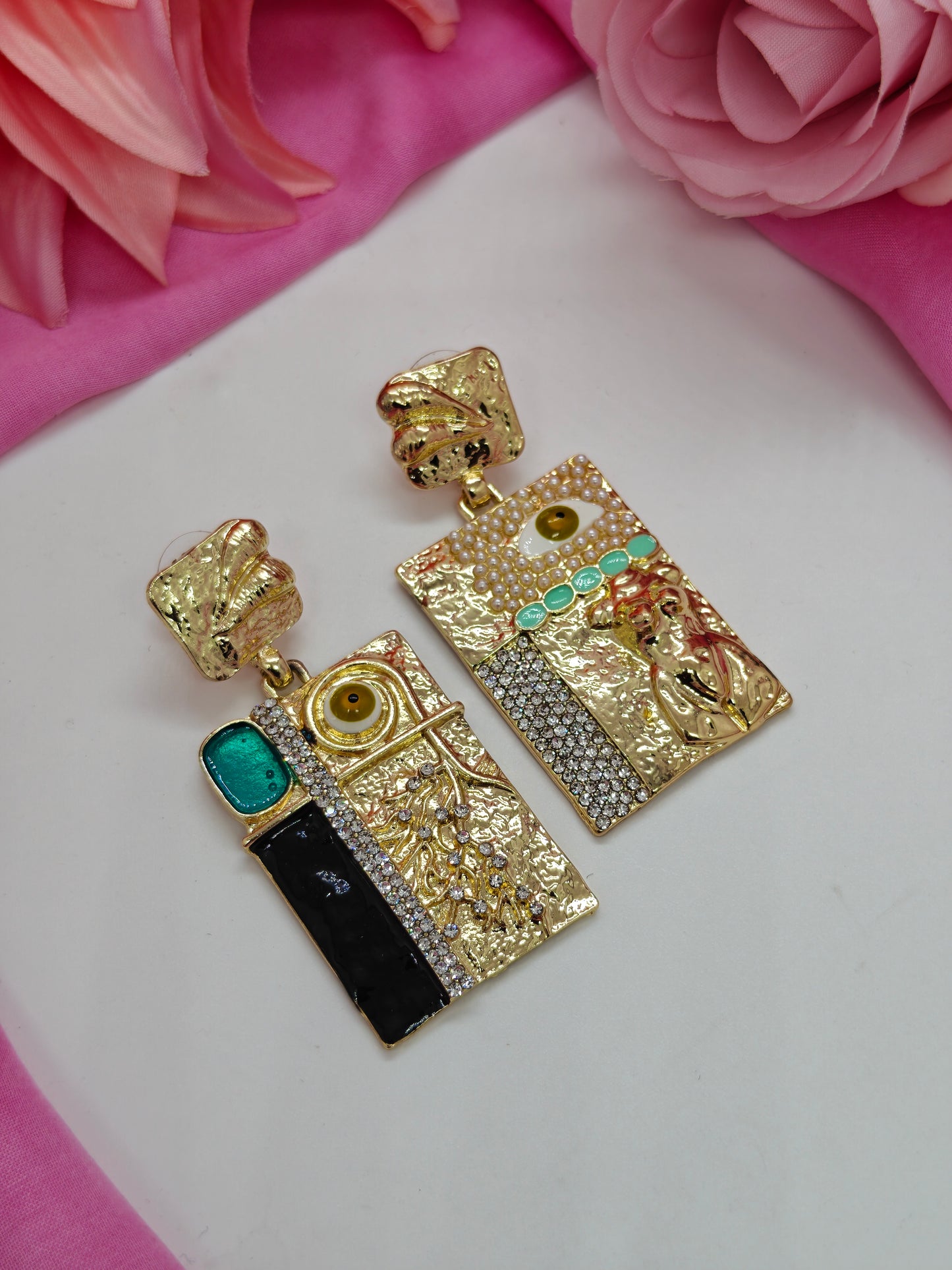 Quirky Evil Eye Earrings- #QNE-136