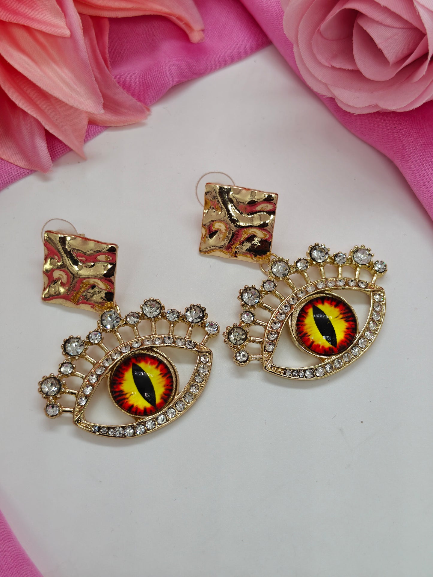 Quirky Evil Eye Earrings- #QNE-145