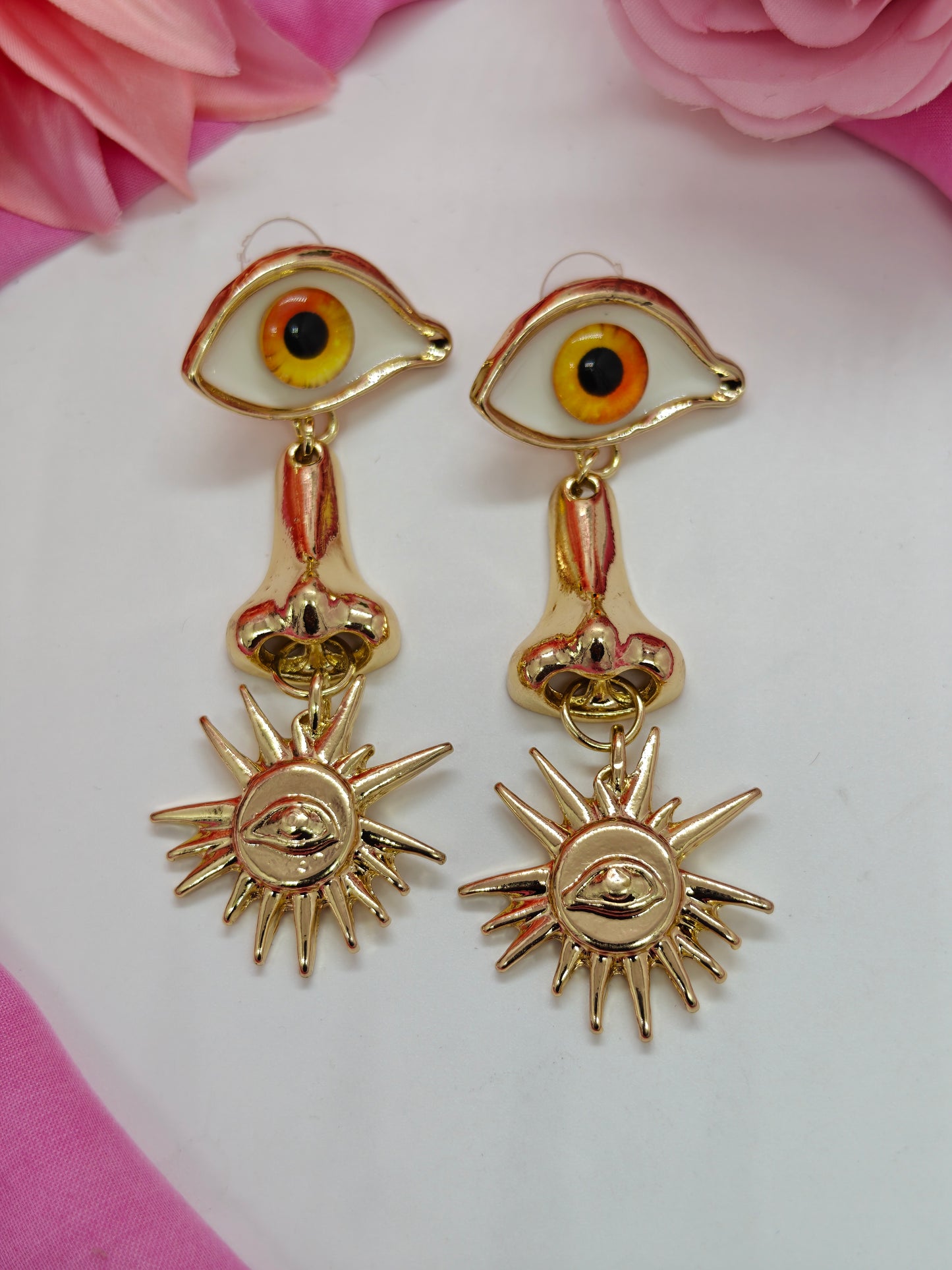 Quirky Evil Eye Earrings- #QNE-148