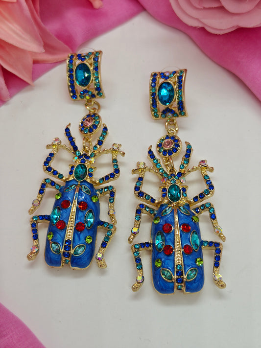 Quirky Lil Spider Earrings- #QNE-157