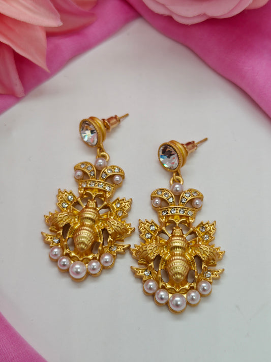 Quirky Lady Bug Earrings- #QNE-162