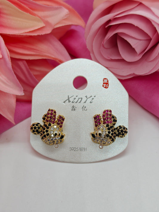 Quirky Earrings - Minnie #QNE-044