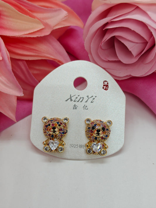 Quirky Earrings - Teddy #QNE-048