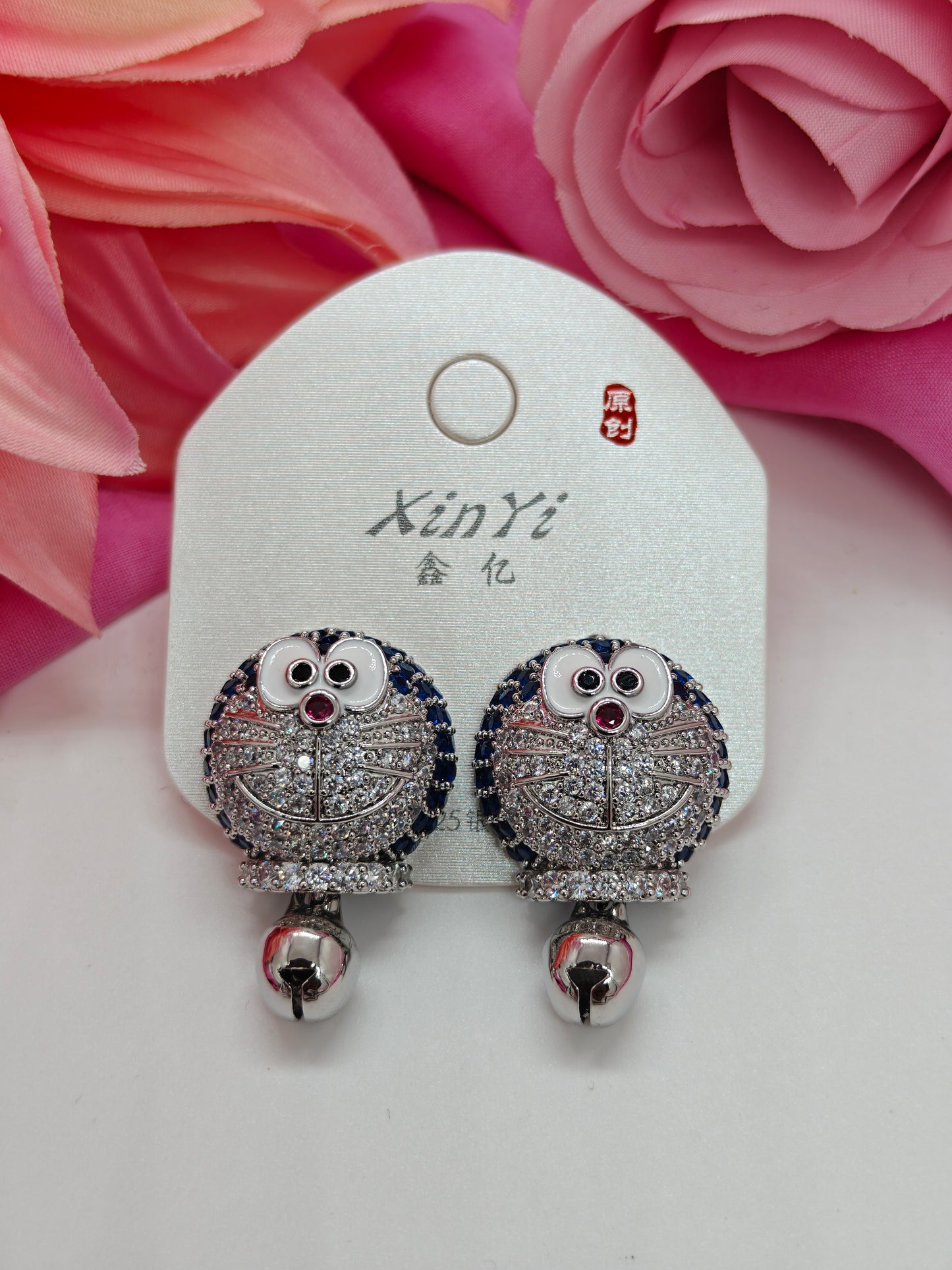 Quirky Earrings - Doremon- #QNE-107