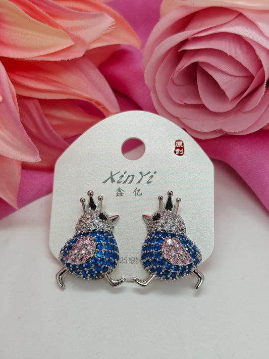 Quirky Earrings - Twitter - #QNE-175