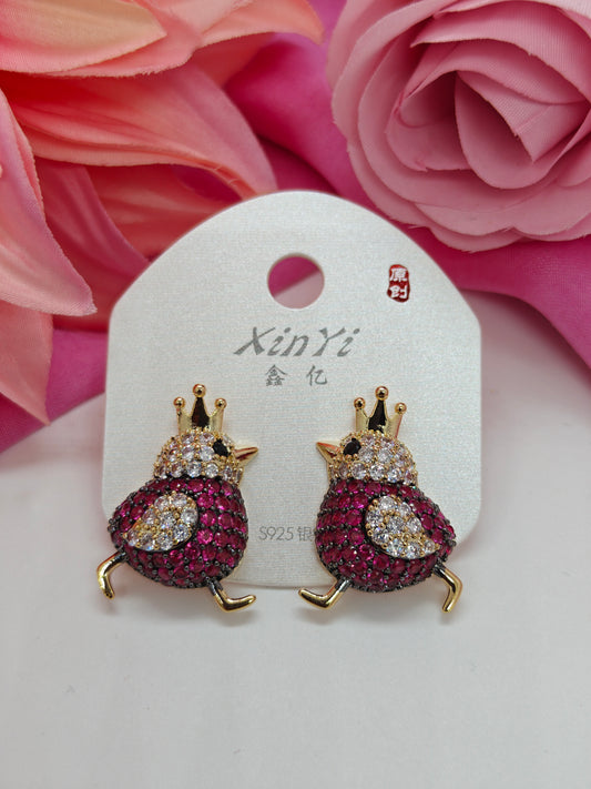 Quirky Earrings - Twitter - #QNE-176