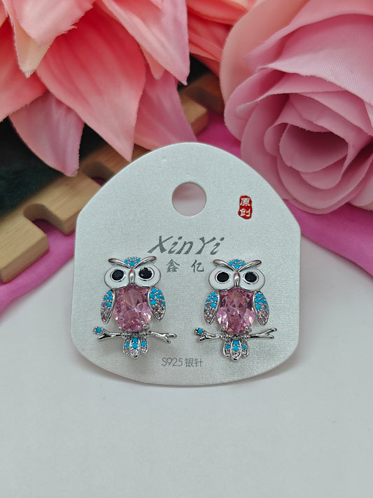 Quirky Earrings - Owl - #QNE-225