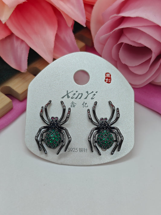 Quirky Earrings - Spider - #QNE-231