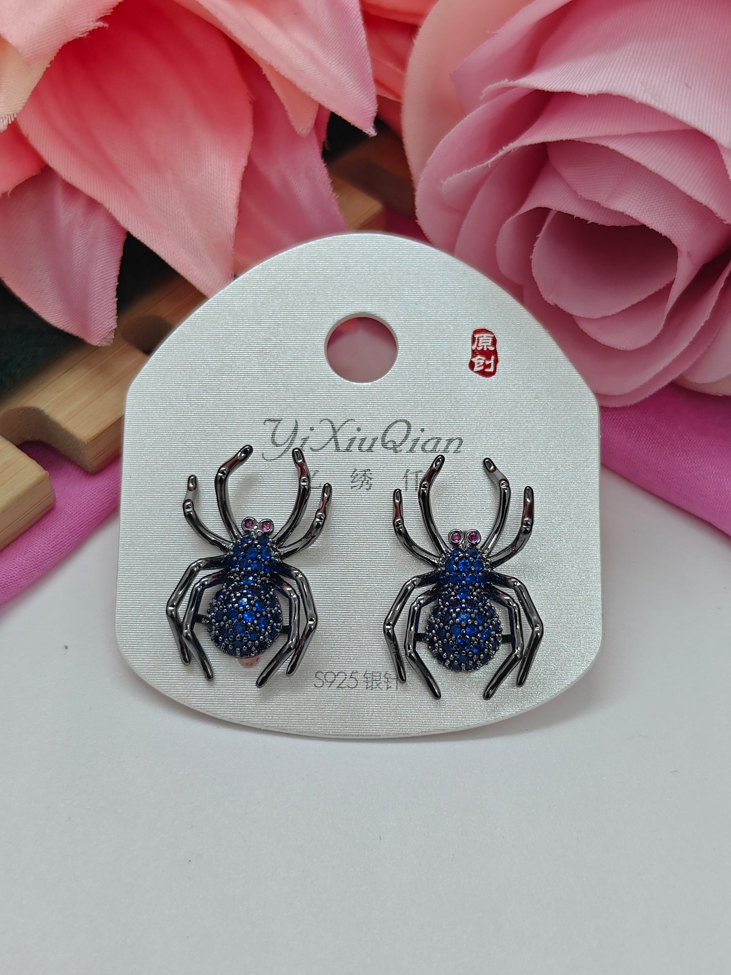 Quirky Earrings - Spider - #QNE-232