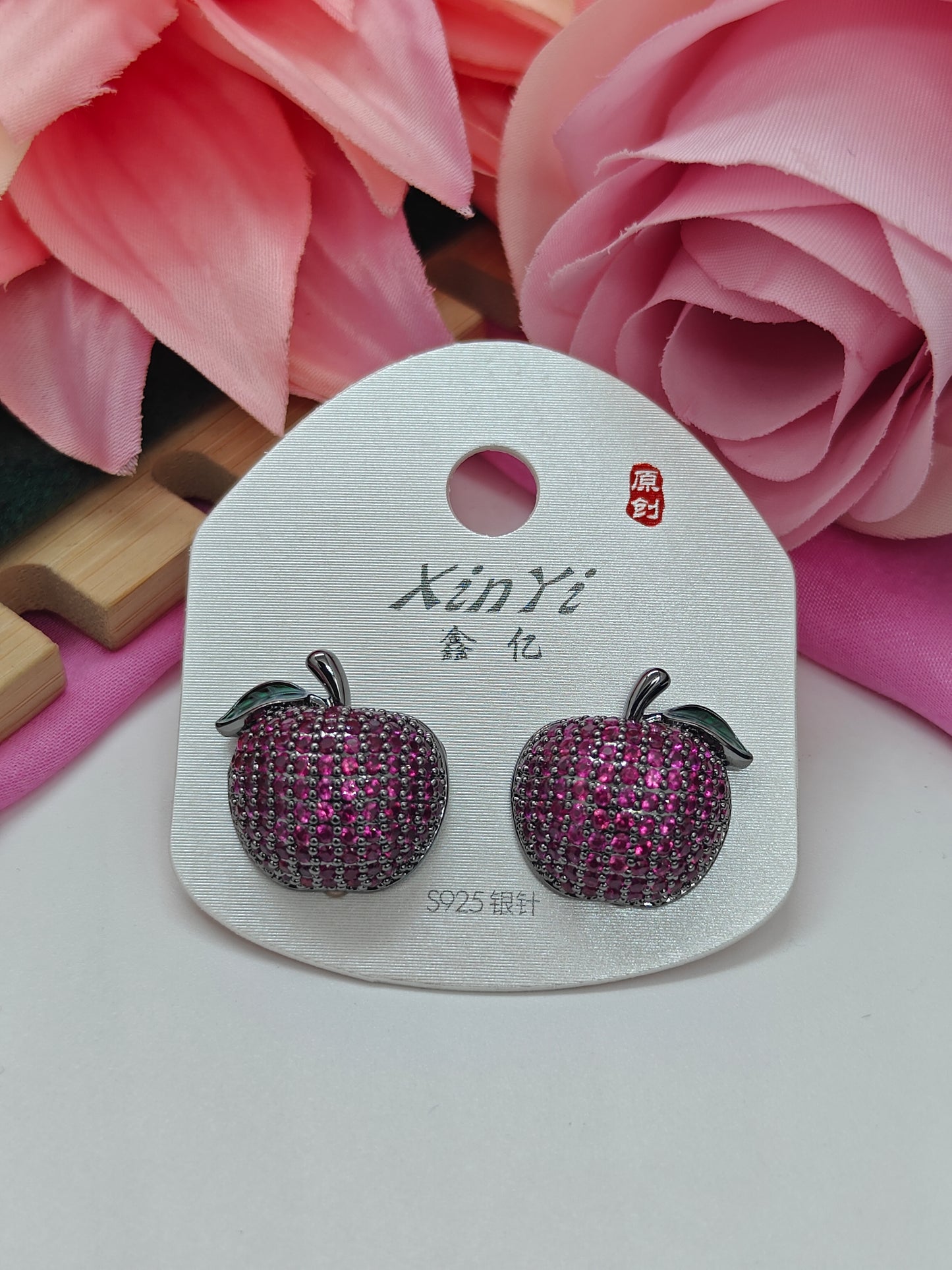 Quirky Earrings - Adam's Apple - #QNE-240