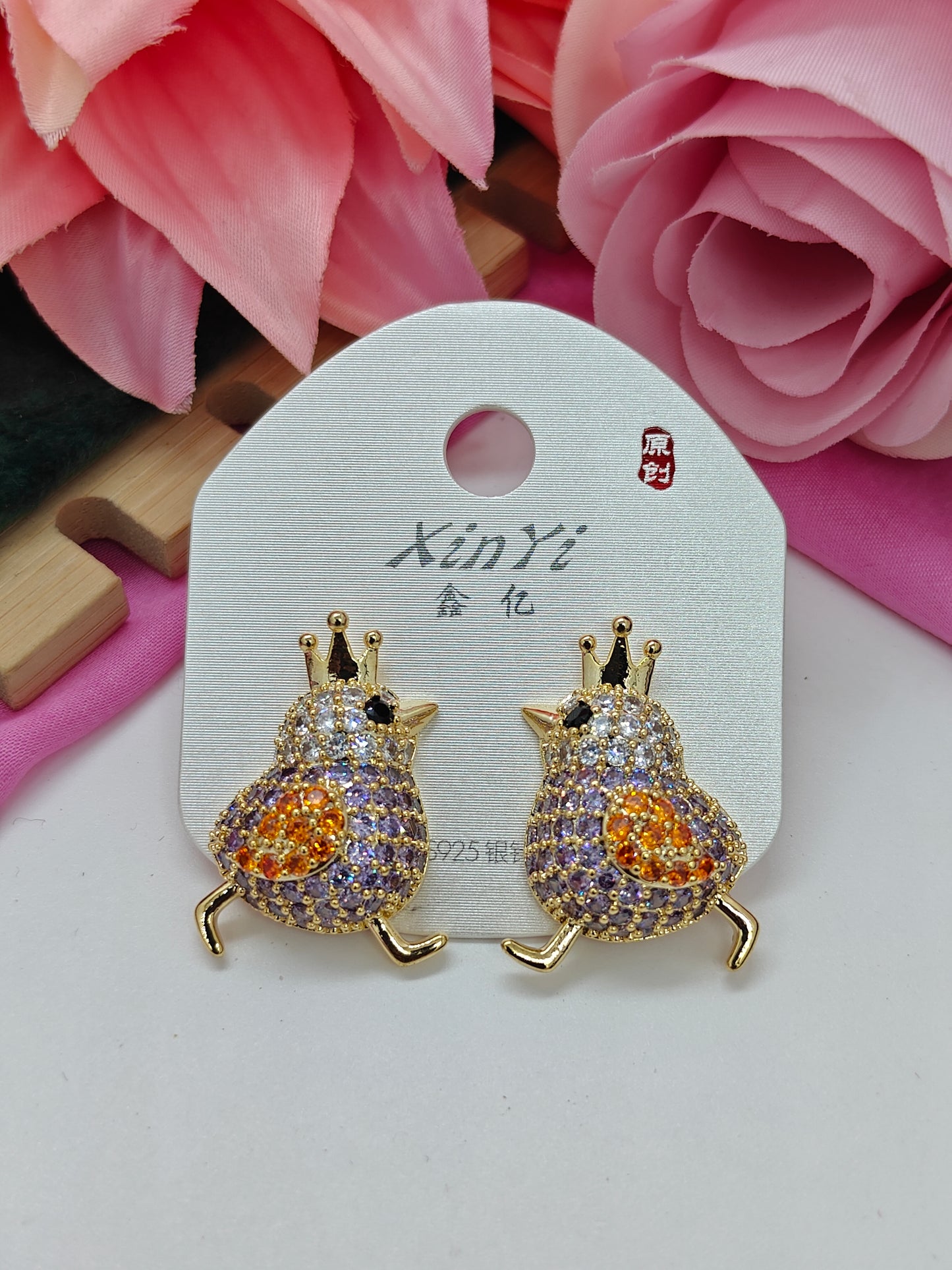 Quirky Earrings - Twitter - #QNE-242