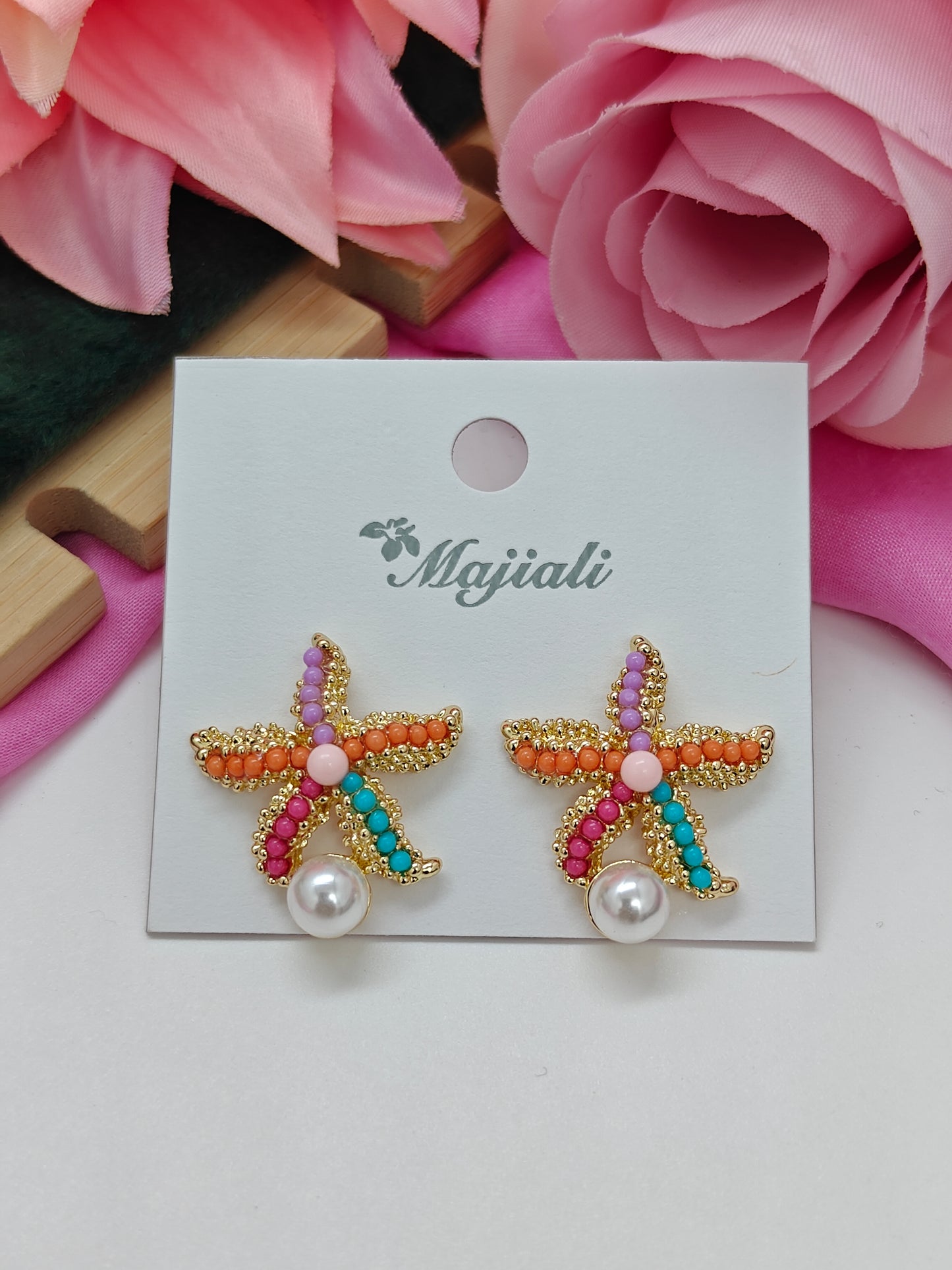 Quirky Earrings - StarFish - #QNE-252