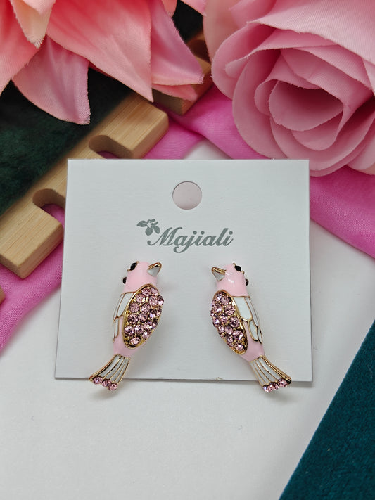 Quirky Earrings - Birdy - #QNE-244