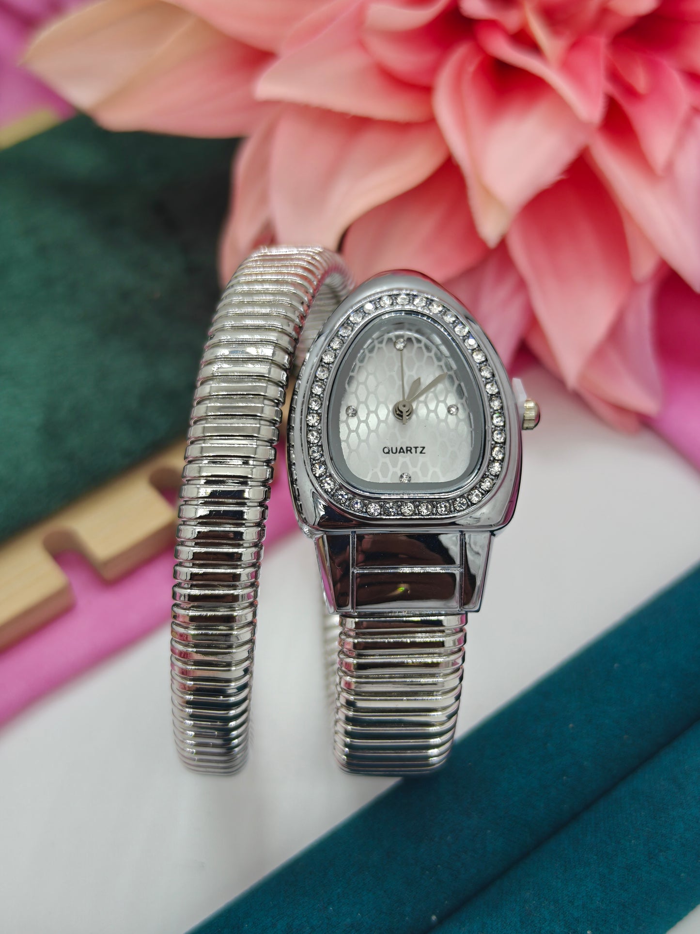 Anti Tarnish Spiral Watch #B411