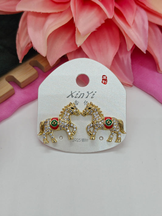 Quirky Earrings - Shankha - #QNE-208