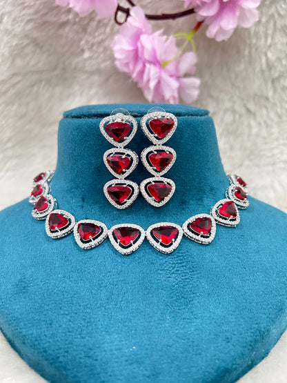 AD Choker Set #AD001 (Red)
