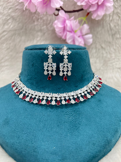AD Choker Set #AD004 (Red)