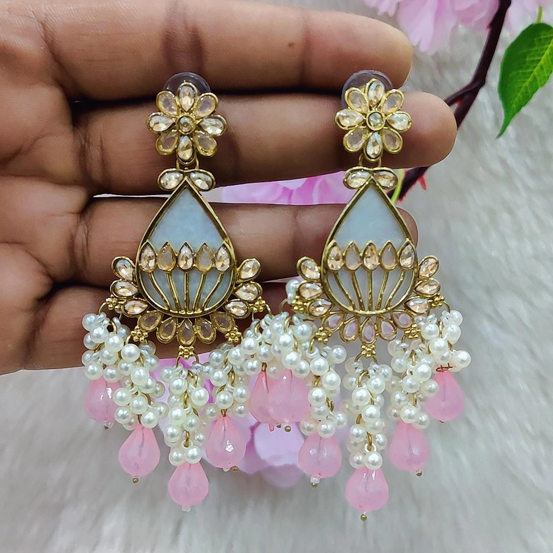 Earrings #E031 (Pink)