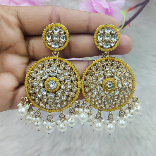 Earrings #E009 (Yellow)