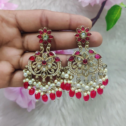 Earrings #E030 (Red)