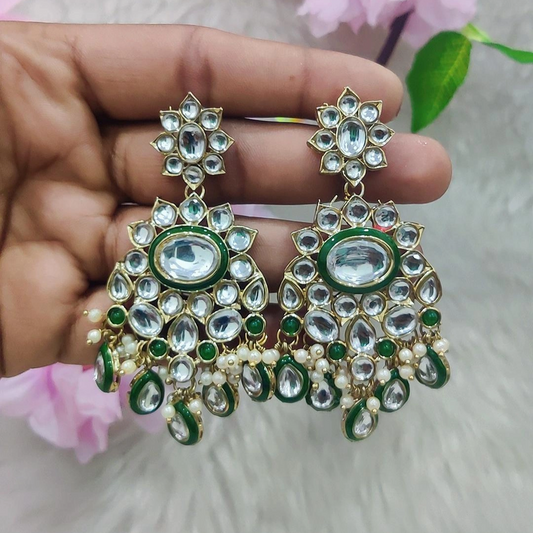 Earrings #E021 (Green)